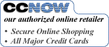 CCNOW authorized onlibe retailler. Secure Online Shopping. All Major Credit Cards